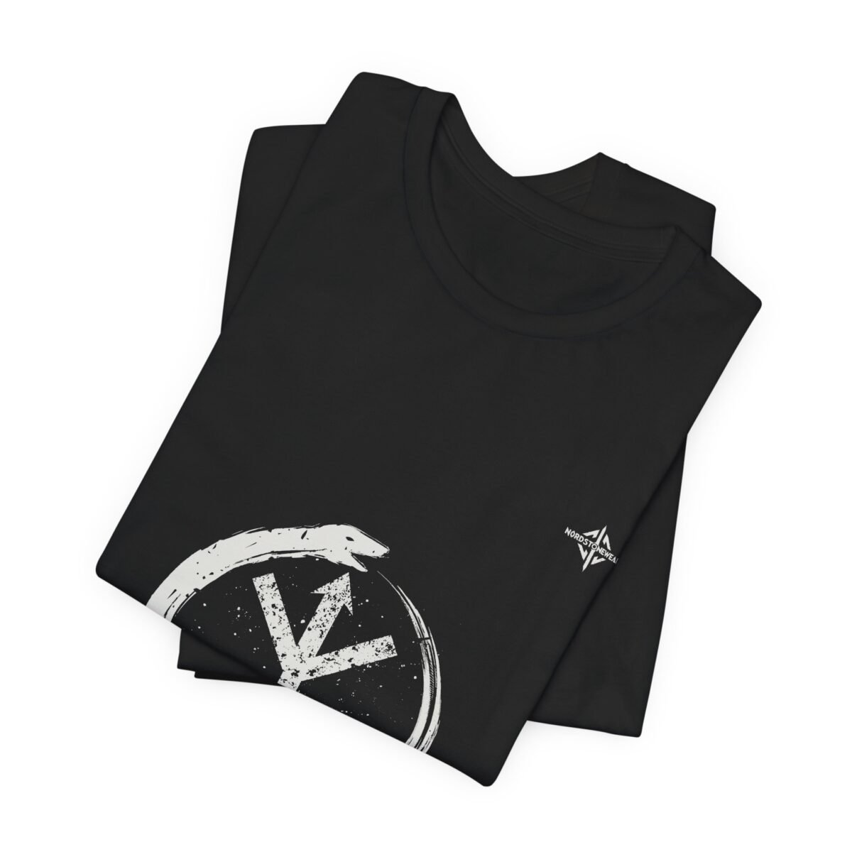 Void Guardian Sigil T-Shirt – Nordic-Inspired Protection Symbol