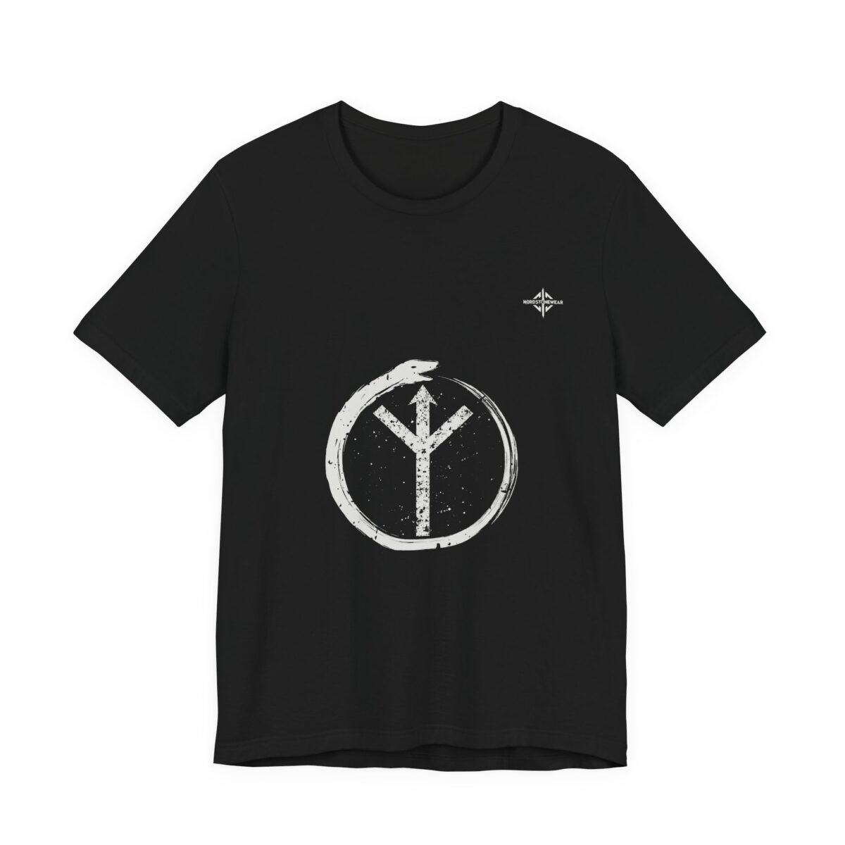 Void Guardian Sigil T-Shirt – Nordic-Inspired Protection Symbol