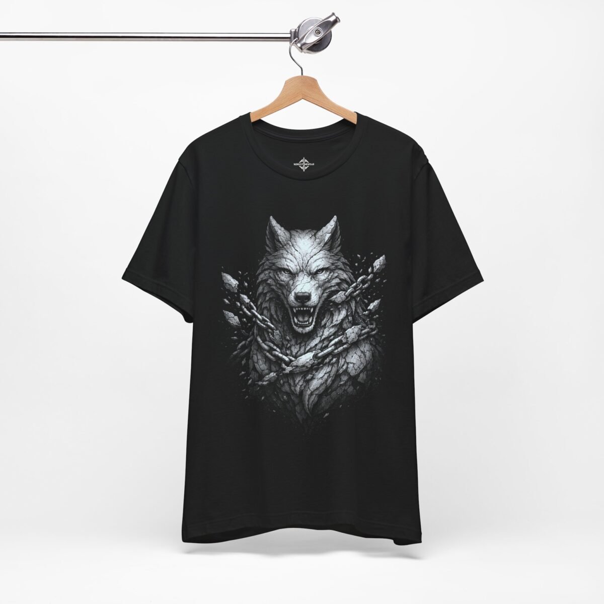 Fenrir Unchained – Viking Wolf Mythology T-Shirt