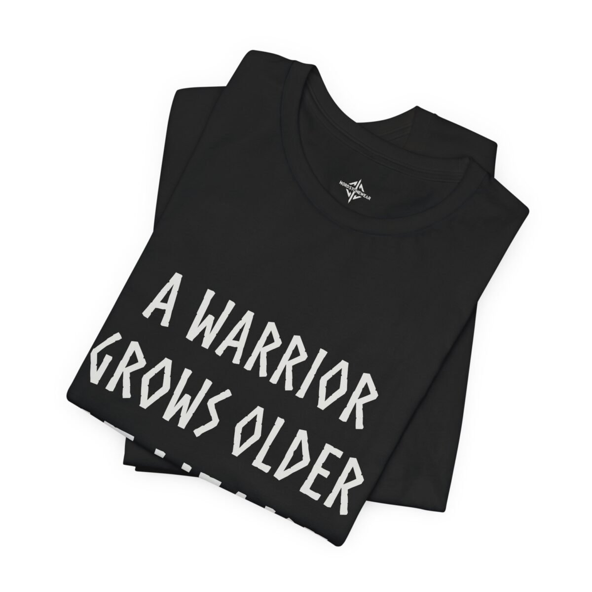 A Warrior Grows Older, Not Weaker – Viking Birthday T-Shirt