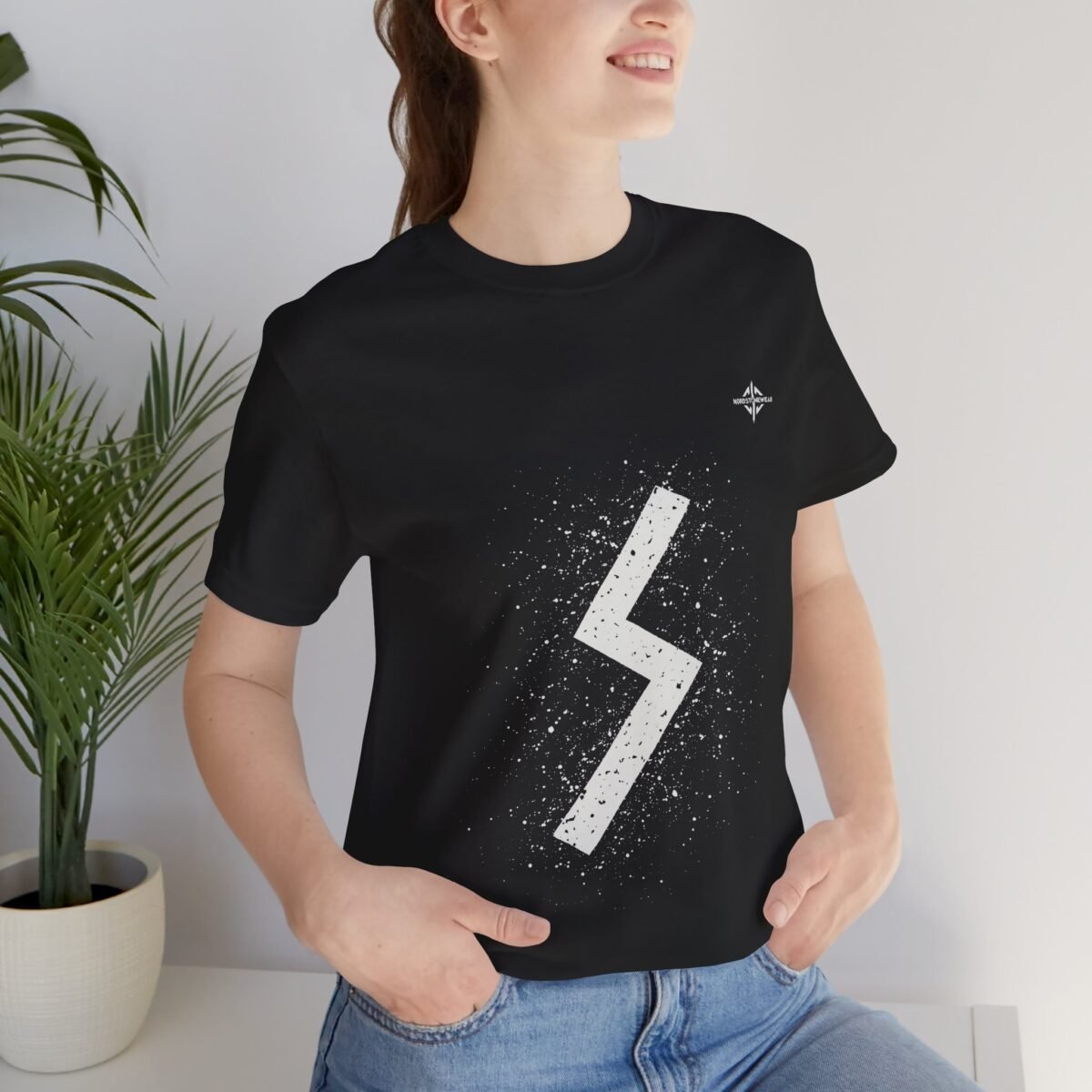 Sowilo Rune T-Shirt | Viking Sun Rune of Victory