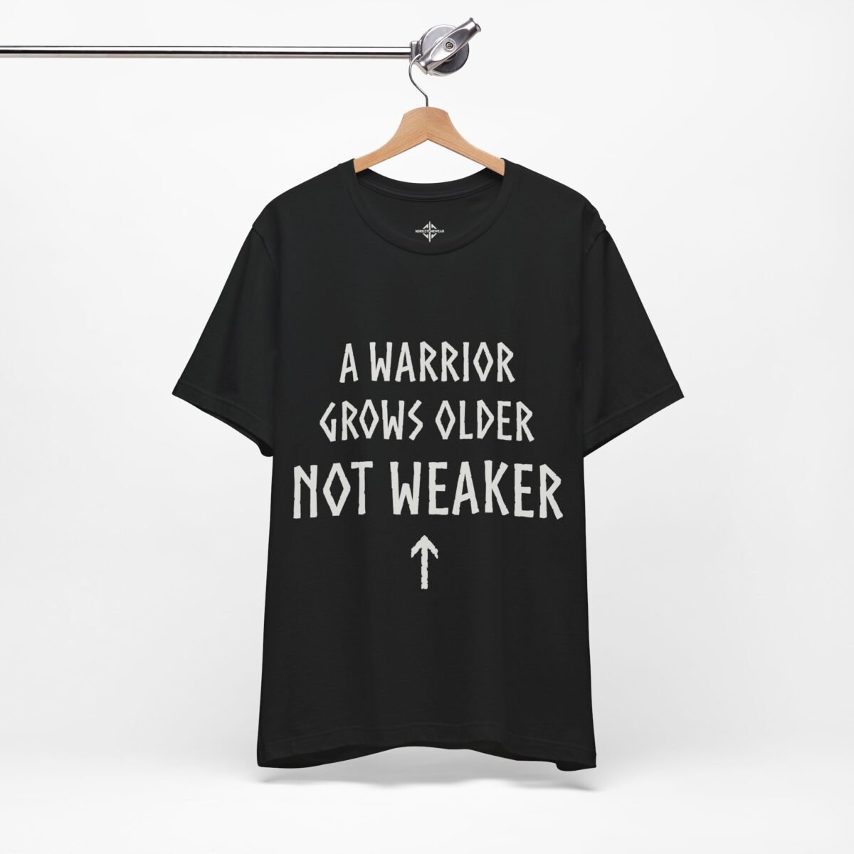 A Warrior Grows Older, Not Weaker – Viking Birthday T-Shirt
