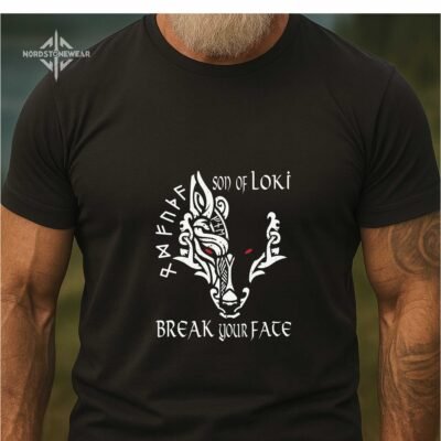 Son of Loki Viking T-shirt