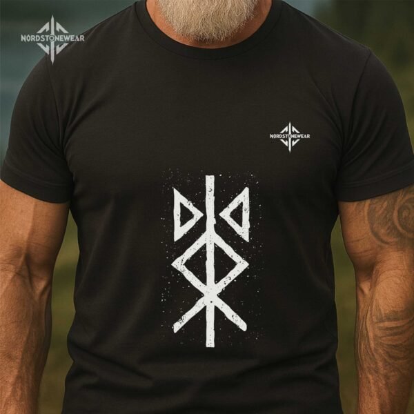 Silent Protection Rune Viking t-shirt