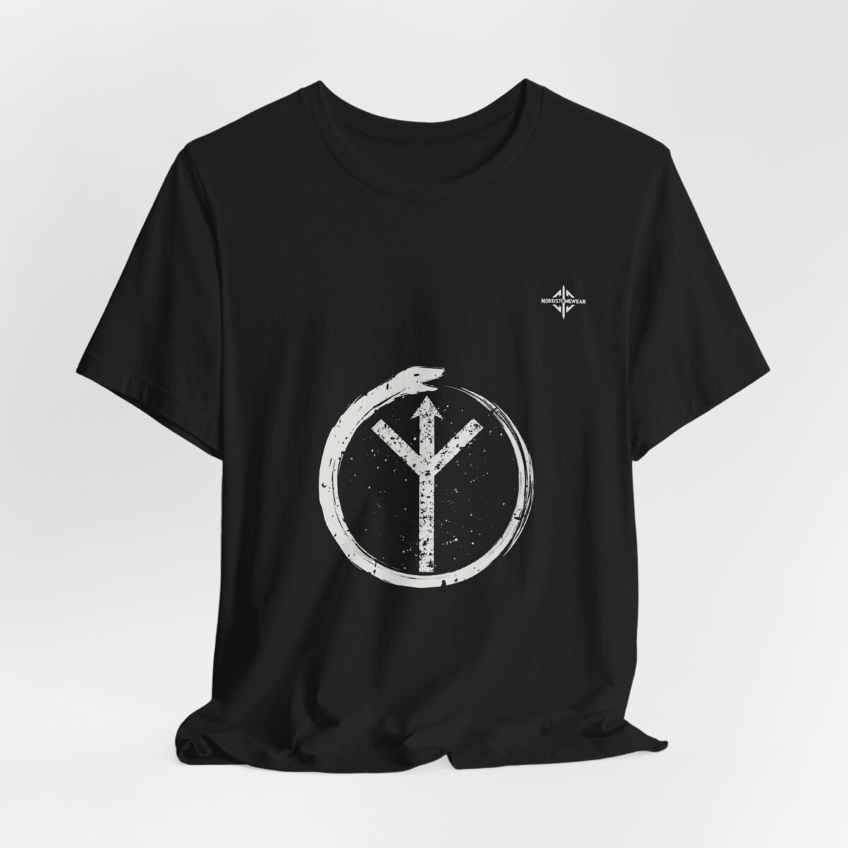 Void Guardian Sigil T-Shirt – Nordic-Inspired Protection Symbol