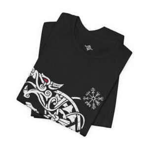 Fenrir Viking T-Shirt – Norse Wolf of Ragnarok