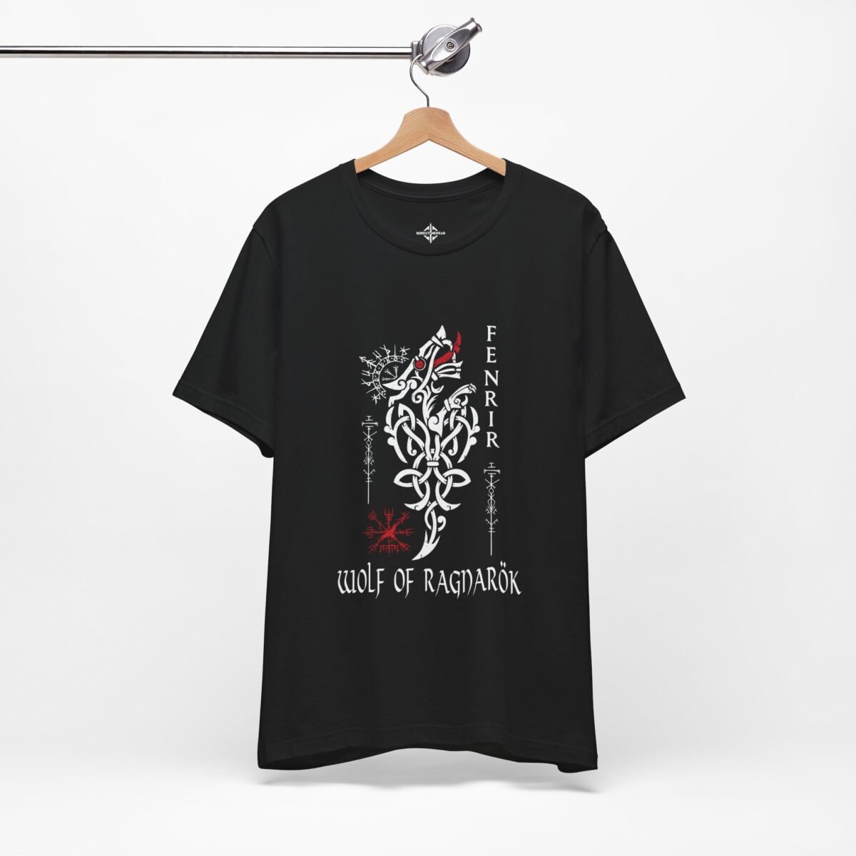 Fenrir Wolf of Ragnarök Viking T-Shirt